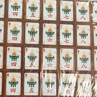 Tuiles de Mahjong en Bois et Cristal de Luxe OEM & ODM, Ensemble de Mahjong Américain, Idéal pour les Jeux Familiaux et le Divertissement à 4 Joueurs