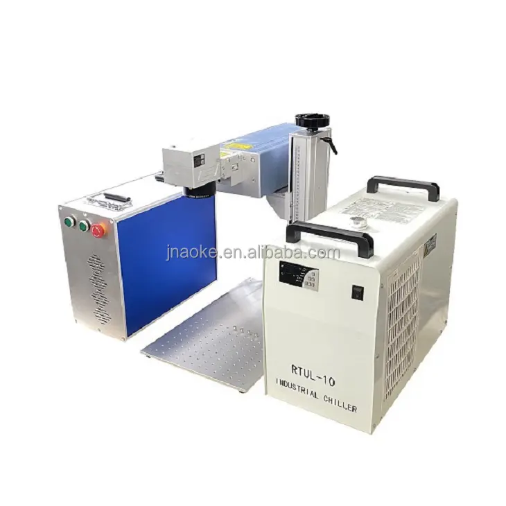Yüksek hassasiyetli pvc kimlik kartı lazer yazıcı 3W/5W UV lazer markalama makinesi