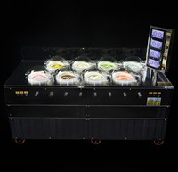 Hete verkoop Miles Galaxy Pro V8 Commerciële Hard IJsmachine 6 Liter Per Bakje Miles Gelato Machine voor IJszaak