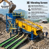 Crible vibrant haute performance robuste pour la séparation du sable et des minerais