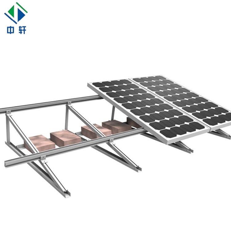 Aluminium Rooftop PV Module Tile Mounting System Photovoltaic Solar ...