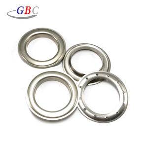 Paslanmaz çelik nikelsiz halka Grommet kuşgözü 40*60mm büyük boyutları moda çanta ve giysiler için perde kuşgözü - Product Image 2