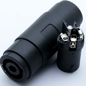 Hot Selling Speakon Connector NL4FX 4 <strong>Pin</strong> 4pin Coupler <strong>Audio</strong> Amplifier Power Plug Powercon Connector - Product Image 6
