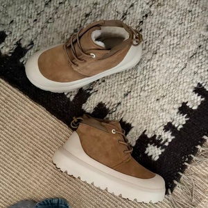 Botas de nieve cálidas y aislantes para invierno y otoño, de caña alta, con suela gruesa y cordones ajustables, para hombre. - Product Image 6