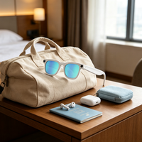 Nouvelles Lunettes Intelligentes IA de Haute Qualité avec Activation Vocale, Traduction Intelligente, Caméra 12MP, Appel IPX-5
