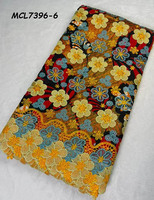 Tissu en dentelle guipure 3D ultra-luxe Ankara africain 2026 de 5 verges, 100 % coton, sexy