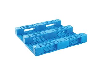 Palette en plastique robuste et durable 1212-B <span class=keywords><strong>FAP</strong></span> 3 Runner, simple face, entrée 4 voies, grande taille, <span class=keywords><strong>prix</strong></span> usine Chine - Product Image 3