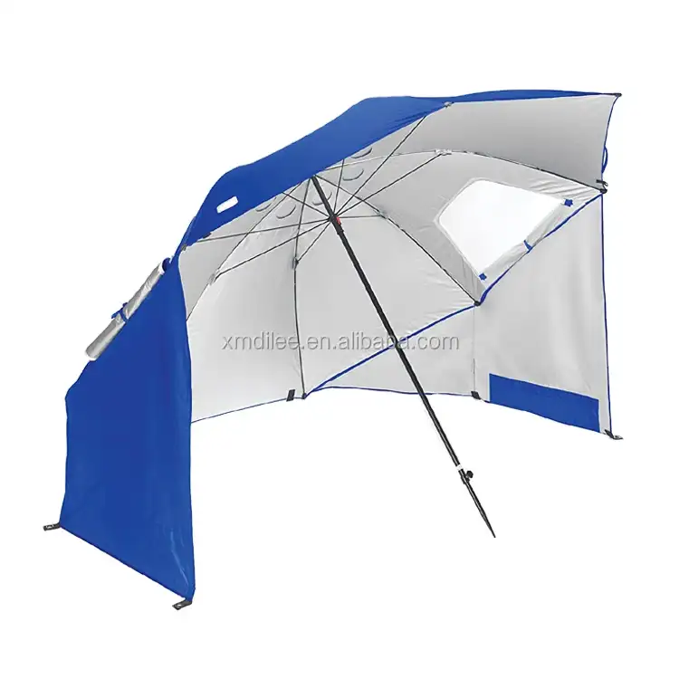 Ombrello da campeggio per esterni di alta qualità ombrello da spiaggia in cina promozione ombrello da campeggio economico per grandi mercati
