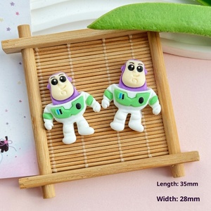 Juego <span class=keywords><strong>de</strong></span> dijes <span class=keywords><strong>de</strong></span> resina estilo Toy Story, cabujones planos <span class=keywords><strong>de</strong></span> Buzz Woody Alien para decoración <span class=keywords><strong>de</strong></span> funda <span class=keywords><strong>de</strong></span> teléfono DIY y manualidades con pegamento en crema - Product Image 6
