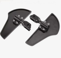 Repose-pieds larges en aluminium pour plancher avant, remplacement adapté pour Softail Breakout Low Rider Street Bob Deluxe Slim 2018-2022