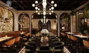 Idées de décoration de club de cocktails de <span class=keywords><strong>bar</strong></span> à liqueur de luxe Ensembles de meubles complets pour la rénovation de restaurants gastronomiques - Product Image 3