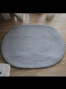 מותאם אישית בגודל עמיד במים/שטיח חיצוני שטיח פרימיום חבלים אמבטיה מחצלת עם עיצוב קלוע עבור סלון חדר אמבטיה חדר אמבטיה - Product Image 2