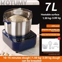 Machine à farine multifonctionnelle entièrement automatique de 10 L à grande capacité pour usage commercial et domestique, pétrin à pâte à fermenter