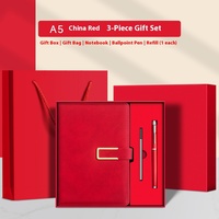 Carnet A5 personnalisé, ensemble boutique, bloc-notes, agenda, cuir souple, coffret cadeau personnalisé pour entreprises