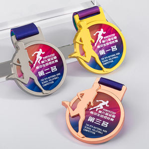 Nhỏ Cầu Tùy Chỉnh Thời Trang Vàng UV In Ấn Pha Lê Giải Thưởng Huy Chương Cho Golf Bóng Rổ Bóng Đá Tổ Chức Sự Kiện - Product Image 1