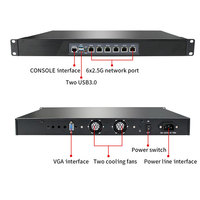 Serveur domestique 6 Gigabit 6*Rj45 Pfsense Lan I3-8130U I5-8250U I7-8550U Pfsense Mikrotik Sd-Wan 1449Np Routeur pare-feu en rack