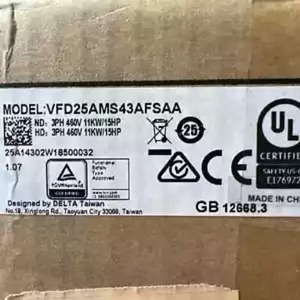 Nuevo Variador de Frecuencia Original VFD25AMS43AFSAA MS300 para Motor AC, para Automatización Industrial - Product Image 1