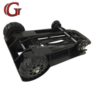 Poignée télescopique en aluminium pour chariot de service de cuisine avec roue de réservoir pour déplacer des marchandises - Product Image 6