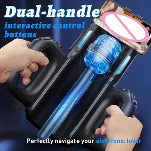 [Entrepôt UE] Leten THRUSTING-PRO Coupe de masturbation automatique télescopique 12CM, jouet sexuel stimulant pour homme, vagin réaliste - Product Image 1