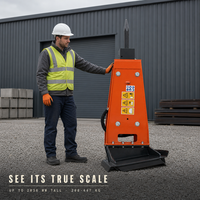 Marteau briseur robuste de haute qualité pour chargeuse compacte série XCMG 0203, idéal pour les chantiers de construction