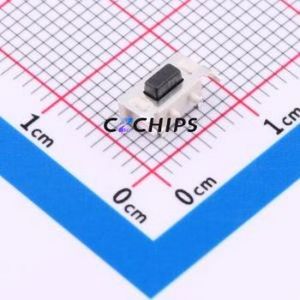 TSC02-TDW0EH3.5 Tactile Switch SMD,7.7x3.5mm Switch Single Pole Single Throw Rectangle Button 1.8N Horizontal Mount - Product Image 1