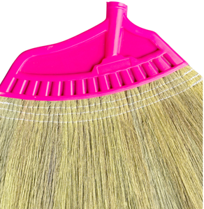 Sewing Natural Plant Material Broom Replacement Head Eco-Friendly <b>Floor</b> <b>Cleaning</b> Dustpan Indoor Outdoor Use - Product Image 3