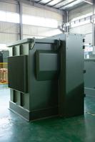 Transformateur triphasé monté sur socle, sécurisé pour les enfants, 250KVA/300KVA/400KVA, avec refroidissement ONAN/ONAF, pour centres commerciaux et hôtels