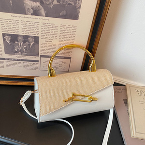 Nouveau <span class=keywords><strong>Sac</strong></span> à <span class=keywords><strong>Main</strong></span> en PU pour <span class=keywords><strong>Femme</strong></span>, Modèle Simple et Tendance 2026, <span class=keywords><strong>Sac</strong></span> Bandoulière Texturé Carré Moyen avec Sangle Unique et Fermeture, en Polyester pour Usage Quotidien - Product Image 5