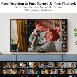 Tinosec IP66 không thấm nước PoE ngoài trời Night Vision Kit 8MP Xmeye an ninh Hệ thống video với CMOS cảm biến đám mây lưu trữ dữ liệu tùy chọn - Product Image 2