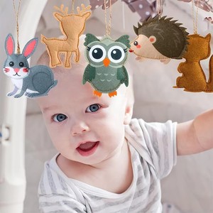<span class=keywords><strong>En</strong></span> gros, Ornements de Noël <span class=keywords><strong>en</strong></span> feutre <span class=keywords><strong>pour</strong></span> sapin, Pendentifs animaux de la forêt, Décorations <span class=keywords><strong>en</strong></span> feutre, Jouets suspendus <span class=keywords><strong>en</strong></span> feutre rembourrés faits à la main <span class=keywords><strong>pour</strong></span> enfants, Kit d'artisanat - Product Image 6