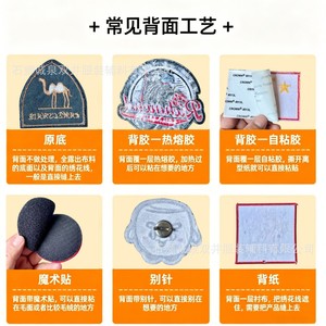 Patchs brodés en chenille double face Chengquan avec lettres et chiffres pour la personnalisation de vêtements - Product Image 3