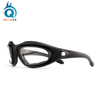 XUNQI Lunettes de soleil de sécurité, lunettes de sport pour hommes et femmes, anti-vent et anti-poussière, pour l'extérieur