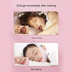 Dispositivo Anti-apertura correttore viso per adulti bambini cotone per la respirazione della bocca sonno artefatto a bocca chiusa per assistenza sanitaria adenoide - Product Image 3