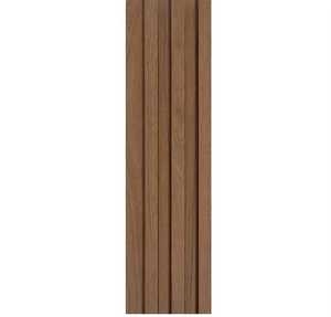 Modern 18MM MDF Decorative Fluted <b>Wall</b> Boards Wooden Finish Interior <b>Wall</b> <b>Covering</b> for Residential Commercial Projects - Product Image 4