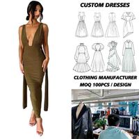 Robes de marque pour femmes de haute qualité Service OEM disponible Fabrication de vêtements Fabricants de vêtements personnalisés en usine