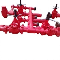 Manifold à Robinet à Embout de 3 1/8 Pouces de Bonne Qualité API 6A avec Extrémité Union pour le Contrôle du Débit dans les champs pétrolifères