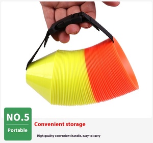 Dischi Segnaposto Ecologici <span class=keywords><strong>e</strong></span> Durevoli da 5CM per Allenamento Sportivo Adulti <span class=keywords><strong>e</strong></span> Bambini - Product Image 6