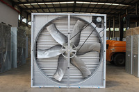 Ventilateur à pression négative, ventilateur mural, ventilateur d'extraction pour élevage, ventilateur à pression négative en fibre de verre, ventilateur à pression négative de 1380 mm