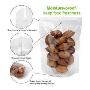 <span class=keywords><strong>Bolsas</strong></span> de Plástico Transparentes Personalizadas con Cierre Hermético, <span class=keywords><strong>Bolsas</strong></span> de Pie para Envasado de Alimentos - Product Image 5