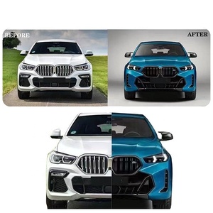 Le plus récent pare-chocs de mise à niveau pour <span class=keywords><strong>Bmw</strong></span> <span class=keywords><strong>X6</strong></span> G06 F96 <span class=keywords><strong>2019</strong></span> 2020 2021 2023 ancien à nouveau 2024 phare de pare-chocs avant - Product Image 2