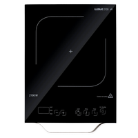 Appareil électrique au design élégant Plaque à induction 2100w Cuisinière à induction portable