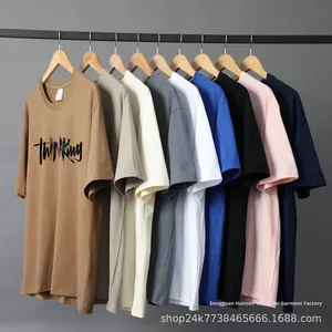 Camisetas deportivas para hombre Camisetas holgadas de manga corta de talla grande para hombre Camiseta de algodón para hombre con patrón de letras - Product Image 2