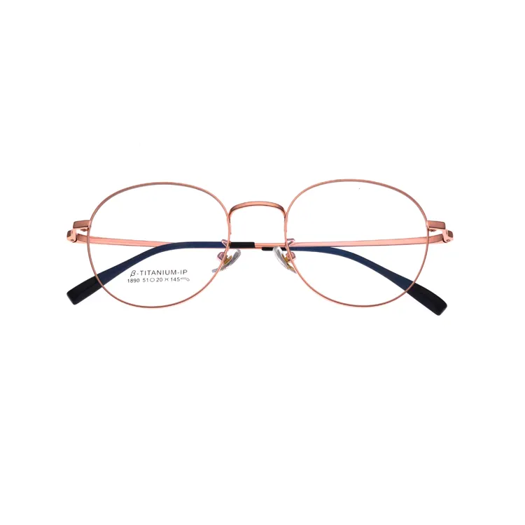 Wholesale Hot Optical Frames Round Circle Eyewear Vintage Titanium Eyeglasses