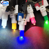 5v 12v lampe à LED interrupteurs à bouton-poussoir lumineux lumière colorée jeu d'arcade vente griffe Machine en plastique flipper fente Gmae