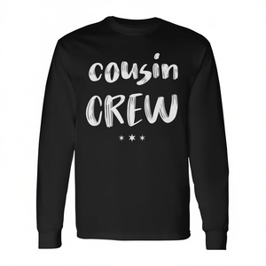 Camiseta de manga larga Cousin Crew para reuniones familiares - Product Image 2