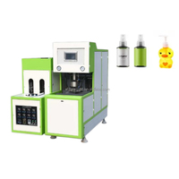 Machine de soufflage de bouteilles en plastique semi-automatique pour la production de contenants d'eau en PET avec préchauffage des préformes pour les petites entreprises