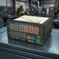 Compteur de régime industriel à 6 chiffres, montage sur panneau, fréquence, vitesse en ligne, 90-260V AC/DC, RS232 Modbus-RTU, précision 0,1% F.S.