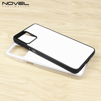 Coques de téléphone personnalisées en silicone TPU 2D de luxe, sublimables, antichoc, imperméables, pour Motorola Moto G42