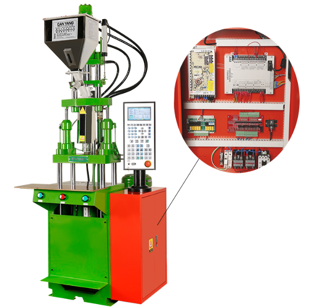 Automatic Vertical Plastic Injection Machine , Vertical Injection Molding Machine