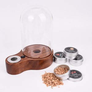 Nuevo Kit Ahumador de Whisky Ecológico de Diseño de Lujo para <span class=keywords><strong>Bar</strong></span> en Casa, Set Completo con Cubierta de Vidrio Ahumado y 8-10 Horas de Tiempo de Ahumado - Product Image 2